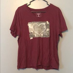 Converse V Neck T Shirt
